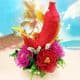 Mesh Nylon flower making kit, 5 flowers, 13cm [diameter of flowers], Peony and Fish, 1 Fish, [XS066]