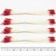 Micro stamens for cake decoration - Long head, Flower stamen, Burgandy, 95 pieces, 8cm, [ST1511]