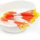 Micro stamens for cake decoration - Round head, Flower stamen, Yellow, 85 pieces, 6cm, [ST1374]