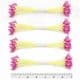 Micro stamens for cake decoration - Teardrop head, Flower stamen, Magenta, 75 pieces, 7cm, [ST1367]