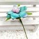 Mini Bouquet Flower Stamen - with petal, Dark teal, 6 pieces, Long 10.5cm, [ST1107]