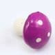 Mushrooms, foam and wires, purple, 3cm x 3cm x 3cm, 3 pieces, [ST858]