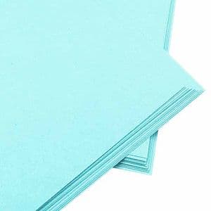 Origami paper, Light blue, 10cm x 10cm, 40 sheets, 70 gsm, [CZZ113]