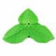 Other Flower holder, fabric, Bright green, 7.5cm, 10 pieces, [ST1544]