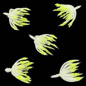 Other flower stamen, Plastic, Yellow, 1.4cm, 5 pieces, [ST1551]