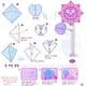 Paper folding creation class 2, 6 inch (15 cm) square, 25 sheets, (ok346)