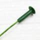 Rose Flower holder, Plastic, Dark green, 1.8cm  3.5cm x 3.2cm, 20 pieces, [ST1656]