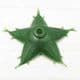 Rose Flower holder, Plastic, green, 3.5cm x 3.5cm, 10 pieces, [ST1646]