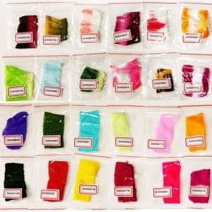 Sample pack 3 - Specially dyed nylon, [SWYY0003]