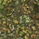 Sequins, brown, Diameter 6mm, 1050 pieces, 10g, Disc shape, Sequins are NOT shiny, [CZP193]