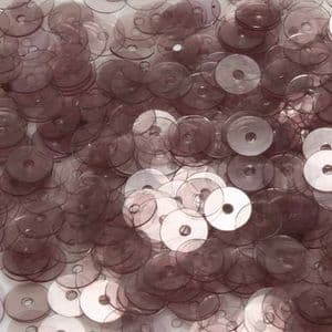Sequins, brown, Diameter 6mm, 520 pieces, 5g, Disc shape, Sequins are NOT shiny, [CZP298]