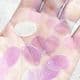 Sequins, Clear colour, 7mm x 19mm, 66 pieces, 5g, Oval, Sequins are shiny, [CZP630]