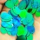 Sequins, Dark blue, 9mm x 13mm, 145 pieces, 5g, Oval, Sequins are shiny, [CZP643]