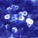 Sequins, Dark blue, Diameter 6mm, 520 pieces, 5g, Disc shape, Sequins are NOT shiny, [CZP281]