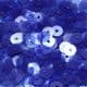Sequins, Dark blue, Diameter 6mm, 520 pieces, 5g, Disc shape, Sequins are NOT shiny, [CZP281]