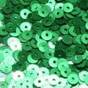 Sequins, Dark green, Diameter 5mm, 860 pieces, 5g, Disc shape, Sequins are shiny, [CZP361]