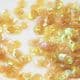 Sequins, Dark orange, Diameter 5mm, 650 pieces, 5g, Faceted Discs, Sequins are shiny, [CZP506]