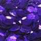 Sequins, Dark purple, Diameter 12mm, 130 pieces, 10g, Faceted Discs, Sequins are shiny, [CZP405]