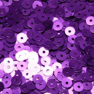 Sequins, Dark purple, Diameter 5mm, 860 pieces, 5g, Disc shape, Sequins are shiny, [CZP353]