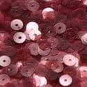 Sequins, Dark red, Diameter 6mm, 520 pieces, 5g, Disc shape, Sequins are NOT shiny, [CZP294]