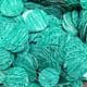 Sequins, Dark teal, 29mm, 25 pieces, 5g, Round shape, Sequins are NOT shiny, [CZP680]