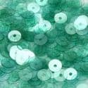 Sequins, Dark teal, Diameter 6mm, 520 pieces, 5g, Disc shape, Sequins are NOT shiny, [CZP277]