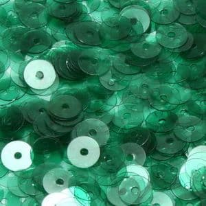 Sequins, Dark teal, Diameter 6mm, 520 pieces, 5g, Disc shape, Sequins are NOT shiny, [CZP280]