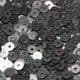 Sequins, grey, Diameter 4mm, 1680 pieces, 8g, Disc shape, Sequins are NOT shiny, [CZP319]
