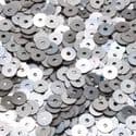 Sequins, grey, Diameter 5mm, 860 pieces, 5g, Disc shape, Sequins are shiny, [CZP359]
