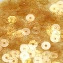 Sequins, Light orange, Diameter 6mm, 520 pieces, 5g, Disc shape, Sequins are NOT shiny, [CZP284]