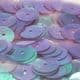 Sequins, Light purple, Diameter 10mm, 250 pieces, 10g, Disc shape, Sequins are shiny, [CZP396]