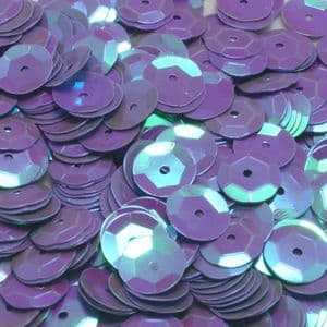 Sequins, Light purple, Diameter 10mm, 280 pieces, 10g, Faceted Discs, Sequins are shiny, [CZP374]