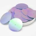 Sequins, Light purple, Diameter 35mm, 50 pieces, 20g, Disc shape, Sequins are shiny, [CZP467]