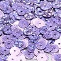 Sequins, Light purple, Diameter 6mm, 520 pieces, 5g, Disc shape, Sequins are shiny, [CZP307]