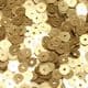 Sequins, Light Yellow, Diameter 5mm, 860 pieces, 5g, Disc shape, Sequins are shiny, [CZP347]