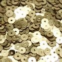 Sequins, Light Yellow, Diameter 5mm, 860 pieces, 5g, Disc shape, Sequins are shiny, [CZP358]