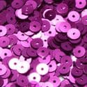Sequins, Magenta, Diameter 5mm, 860 pieces, 5g, Disc shape, Sequins are shiny, [CZP362]