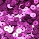 Sequins, Magenta, Diameter 5mm, 860 pieces, 5g, Disc shape, Sequins are shiny, [CZP362]