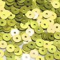 Sequins, Olive, Diameter 5mm, 860 pieces, 5g, Disc shape, Sequins are shiny, [CZP339]