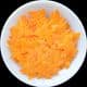 Sequins, orange, 12mm x 16mm, 220 pieces, 10g, Butterfly shape, Sequins are shiny, [CZP029]