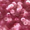 Sequins, Pinkish red, Diameter 6mm, 520 pieces, 5g, Disc shape, Sequins are NOT shiny, [CZP287]