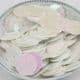Sequins, Pinkish white, Diameter 20mm, 160 pieces, 20g, Disc shape, Sequins are shiny, [CZP423]