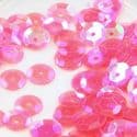 Sequins, purple, Diameter 8mm, 250 pieces, 5g, Faceted Discs, Sequins are shiny, [CZP523]