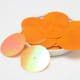 Sequins, Rust colour, Diameter 35mm, 50 pieces, 20g, Disc shape, Sequins are shiny, [CZP463]