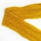 Shimmering Nylon, Mustard, Gold colour, Stretched Size 100cm x 25cm, 1 piece, [SWW0815]
