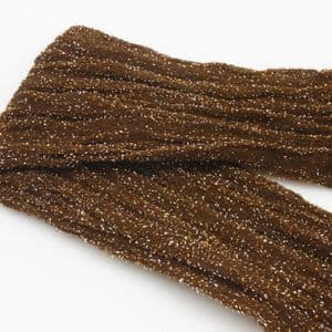 Shimmering Nylon, Nylon, Light brown, 1 piece, Stretched size 110cm x 25cm, [SWW0201]