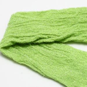 Shimmering Nylon, Nylon, Light green, 1 piece, Stretched size 110cm x 25cm, [sww0337]