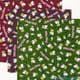 Shinny Hello Kitty origami small, 3.4 inch (  9.5 cm) square, 12 sheets, (c103)