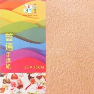 Shoyu crumpled Flesh, 15cm by 15cm, 20 sheets, (KY549)