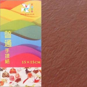 Shoyu crumpled Induced red, 15cm by 15cm, 20 sheets, (KY556)